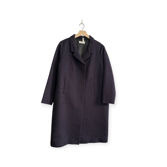 Dries Van Noten Textured Rib Cotton Coat Large - Picture 3 of 15